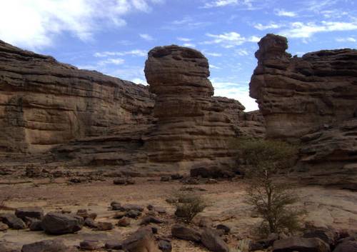 Виды на окраине города Таманрассет. Фото: STR /AFP /Getty Images