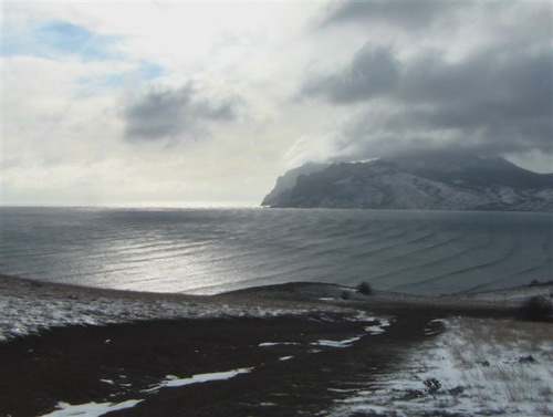 Зимний Коктебель. Фото: Сергей Скорик