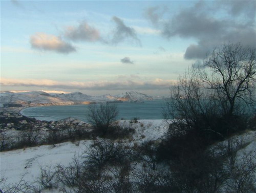 Зимний Коктебель. Фото: Сергей Скорик