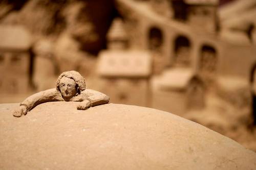 В австралийском городе Мельбурн проходит выставка песочных скульптур. Фото: Kristian Dowling/Getty Images