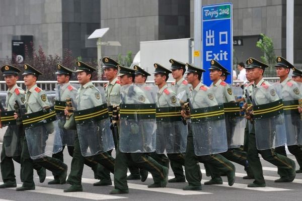 Усиленные меры безопасности в Пекине перед Олимпийскими играми. Фото: AFP/Getty Images