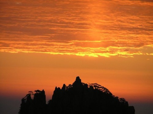 Горы Хуаншань («Жёлтые горы»). Фото: secretchina.com