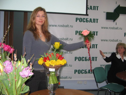 Цветок – комплимент от Наташи Большовой. Фото: Татьяна СЕРЕБРЯКОВА/Великая Эпоха