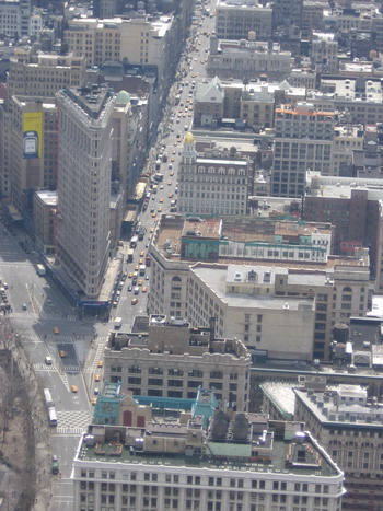 Вид Нью-Йорка с высоты небоскреба Empire State Building (ESB). Фото: Татьяна Капорина/Великая Эпоха 