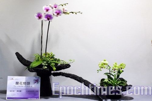 Выставка орхидей в Тайване. Фото: Великая Эпоха