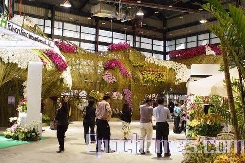 Выставка орхидей в Тайване. Фото: Великая Эпоха