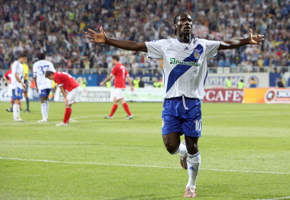 Ответный матч 3-го квалификационного раунда Лиги чемпионов между &laquo;Динамо&raquo; (Киев) и &laquo;Спартак&raquo; (Москва). Киев, стадион &laquo;Динамо&raquo; им. Лобановского. Фото: GENIA SAVILOV /AFP /Getty Images