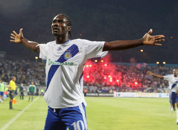 Ответный матч 3-го квалификационного раунда Лиги чемпионов между &laquo;Динамо&raquo; (Киев) и &laquo;Спартак&raquo; (Москва). Киев, стадион &laquo;Динамо&raquo; им. Лобановского. Фото: GENIA SAVILOV /AFP /Getty Images