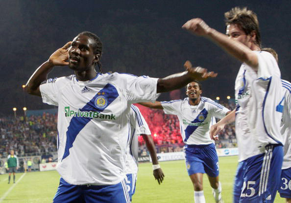 Ответный матч 3-го квалификационного раунда Лиги чемпионов между &laquo;Динамо&raquo; (Киев) и &laquo;Спартак&raquo; (Москва). Киев, стадион &laquo;Динамо&raquo; им. Лобановского. Фото: GENIA SAVILOV /AFP /Getty Images