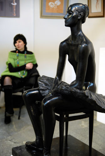 Большой скульптурный салон открылся в Киеве. Фото: Великая Эпоха