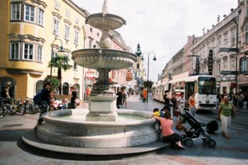 Фонтан на Ландштрассе. Фото:  Бернд Крегель