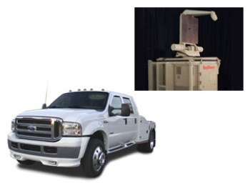 Ford F-550 и система Silent Guardian. Фото с сайтов proctorinc.net и raytheon.com