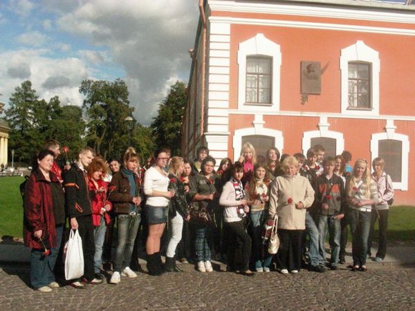 Учащиеся ПУ _ 70 очень любят патриотические уроки. Фото Дарья Полывянная /Великая Эпоха