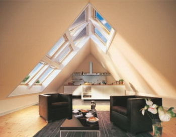Мансарда – романтичный уголок современного комфорта. Фото:moyzemlya.ru