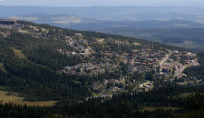 Оре — горнолыжный курорт в северо-западной части Швеции, самый крупный в Скандинавии. Фото: Skistar/commons.wikimedia.org