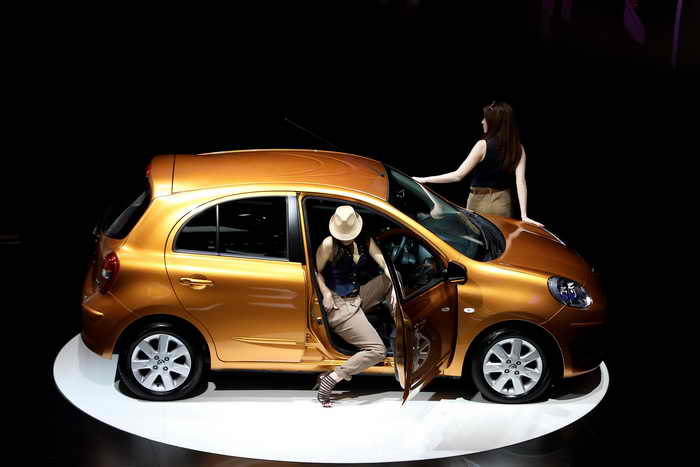   В Таиланде стартовали продажи обновлённого хэтчбека Nissan Micra, который реализуется на рынках под названием March. Фото: Miguel Villagran/Getty Images