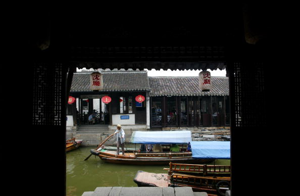 жоучжуан, древний посёлок на воде. Фото с chinataiwan.org
