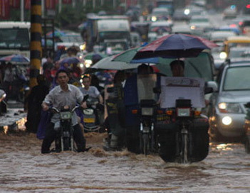 В Китае от наводнений погибли пять человек, двое пропали без вести. Фото:news.day.az/world