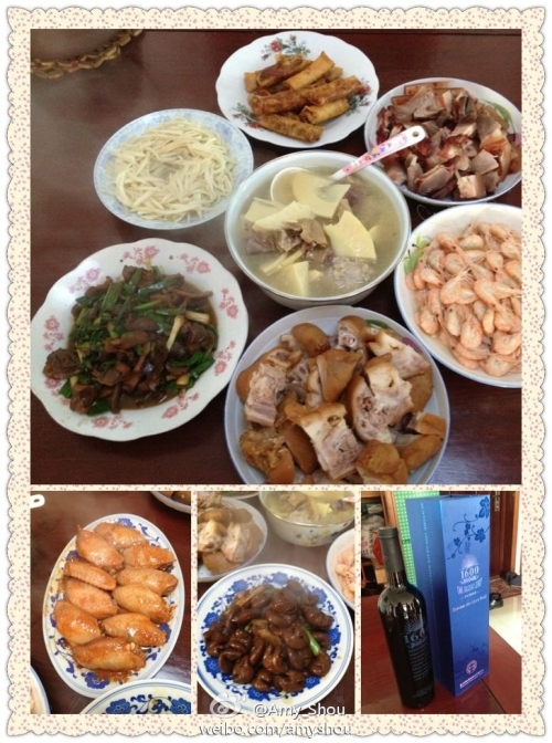 Разнообразие блюд в канун китайского Нового года. Фото с epochtimes.com