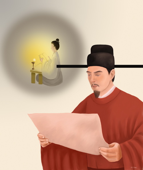 Выдающийся канцлер, но без дома на земле, которой управлял. Иллюстрация: SM Yang/Великая Эпоха (The Epoch Times) Выдающийся канцлер, но без дома на земле, которой управлял. Иллюстрация: SM Yang/Великая Эпоха (The Epoch Times)