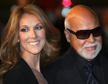 Канадская певица и актриса Селин Дион с супругом Рене Анджелилом. Фото: VALERY HACHE/AFP/Getty Images Канадская певица и актриса Селин Дион с супругом Рене Анджелилом. Фото: VALERY HACHE/AFP/Getty Images