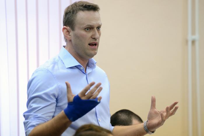 Алексей Навальный заявил в суде о своей невиновности. Фото: KIRILL KUDRYAVTSEV/AFP/Getty Images Алексей Навальный заявил в суде о своей невиновности. Фото: KIRILL KUDRYAVTSEV/AFP/Getty Images