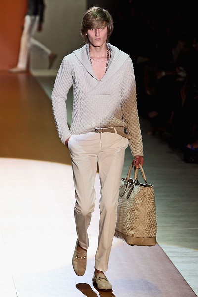 Мужская коллекция Gucci весна-лето 2011 на милансой Неделе моды. Фото: Vittorio Zunino Celotto/Getty Images