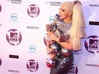 Леди Гага завоевала четыре награды MTV. Фото: Фото: Gareth Cattermole/Getty Images