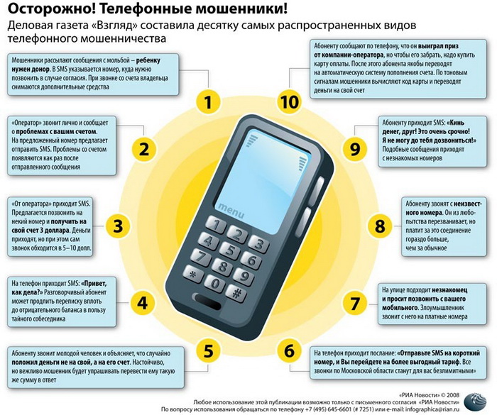 Осторожно! Телефонные мошенники!