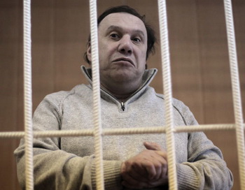 Рассмотрение ходатайства о продлении ареста Виктору Батурину. Фото РИА Новости