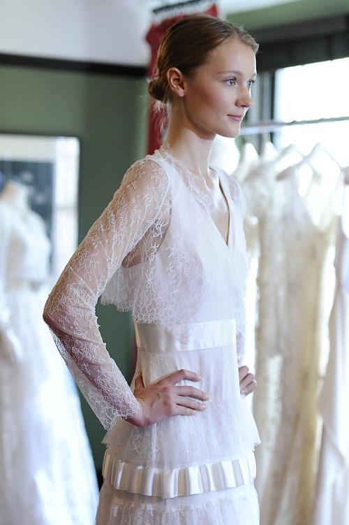Свадебные платья Temperley 2014 представили в Нью-Йорке. Фото: Fernanda Calfat/Getty Images