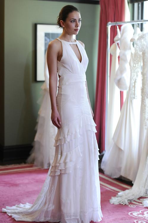 Свадебные платья Temperley 2014 представили в Нью-Йорке. Фото: Fernanda Calfat/Getty Images
