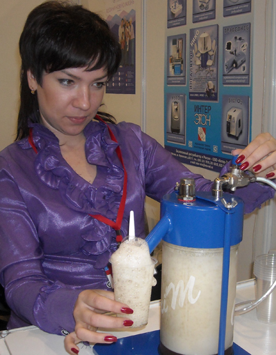 Кислородный коктейль. Фото: Юлия Блохина/Великая Эпоха