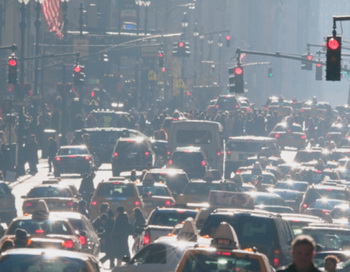 Воздух больших городов ума не прибавляет. Фото: Mitchell Funk/Getty Images.