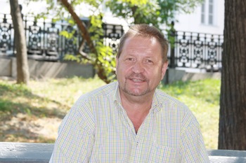 Председатель Общественного Совета Украины, Всеукраинский общественный староста Валентин Халецкий. Фото: Ульяна Ким.Великая Эпоха (The Epoch Times)