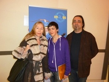 Джим Монфор и Ева Леандр на шоу Shen Yun в Конгресс-холле в Париже 12 марта 2011 г. Фото: Siao Yong /Великая Эпоха