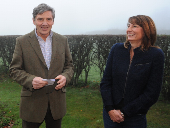 Родители Кейт: Микаэл и Кэрол Миддлтон. Фото: Stefan Rousseau - WPA Pool/Getty Images