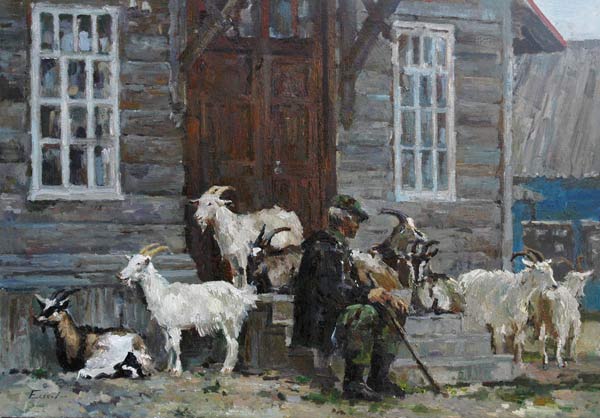 Выставка «Очарование Севера». Фото предоставлено живописцем, членом Союза художников Петербурга Павлом Еськовым