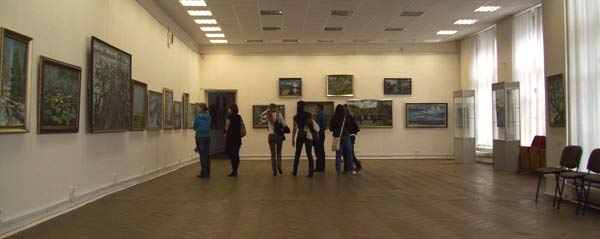 Выставка «Очарование Севера». Фото предоставлено живописцем, членом Союза художников Петербурга Павлом Еськовым