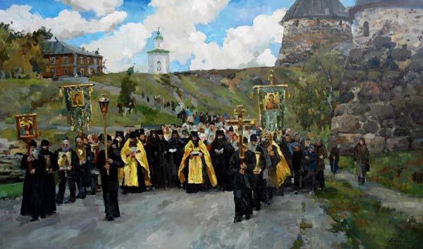 Выставка «Очарование Севера». Фото предоставлено живописцем, членом Союза художников Петербурга Павлом Еськовым
