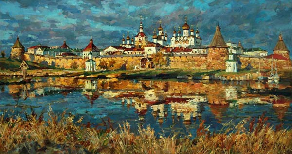 Выставка «Очарование Севера». Фото предоставлено живописцем, членом Союза художников Петербурга Павлом Еськовым