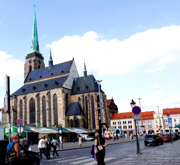 Пльзень. Костел св. Варфоломея.  Фото: Ирина Рудская/Великая Эпоха