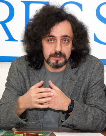 Александр Верховский: «В России растет неправомерное применение антиэкстремистского законодательства». Фото: Юлия Цигун/Великая Эпоха Александр Верховский: «В России растет неправомерное применение антиэкстремистского законодательства». Фото: Юлия Цигун/Великая Эпоха