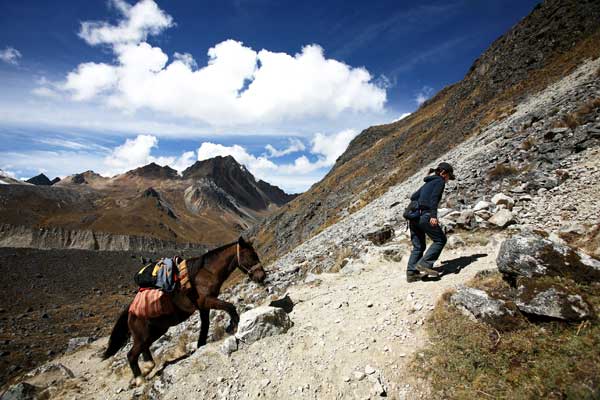 Путешествие по Андам в Перу . Фото: Brendon Thorne/Getty Images