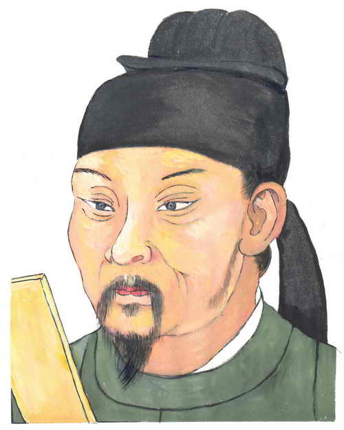 Ду Фу - мудрый поэт династии Тан. Иллюстрация: Kiyoka Chu/Великая Эпоха (The Epoch Times) Ду Фу - мудрый поэт династии Тан. Иллюстрация: Kiyoka Chu/Великая Эпоха (The Epoch Times)