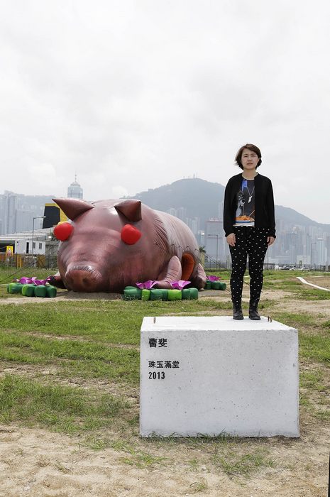 Выставка надувного искусства «Инфляция» открылась для публики 25 апреля в районе Западный Коулун в Гонконге. Фото: Jessica Hromas/Getty Images Выставка надувного искусства «Инфляция» открылась для публики 25 апреля в районе Западный Коулун в Гонконге. Фото: Jessica Hromas/Getty Images