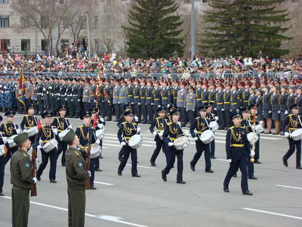 Парад 9 мая в Красноярске. Фото:Александр Куликовский 