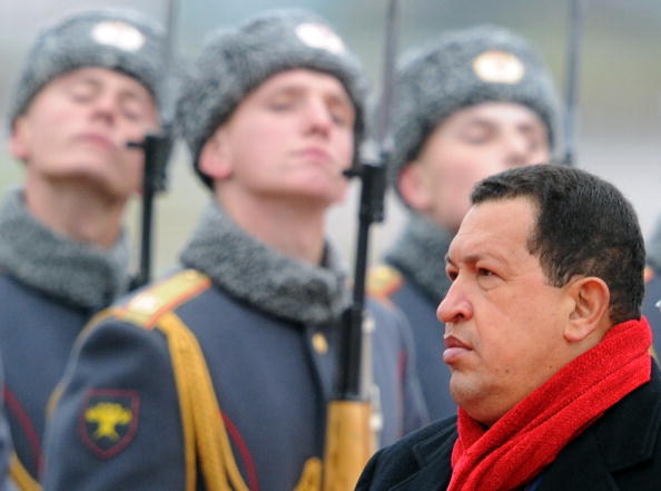 Визит Уго Чавеса в Москву. Фото: Sasha Mordovets/Getty Images