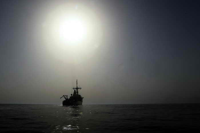 Военный корабль в море. Фото: MARWAN NAAMANI/AFP/Getty Image Военный корабль в море. Фото: MARWAN NAAMANI/AFP/Getty Image