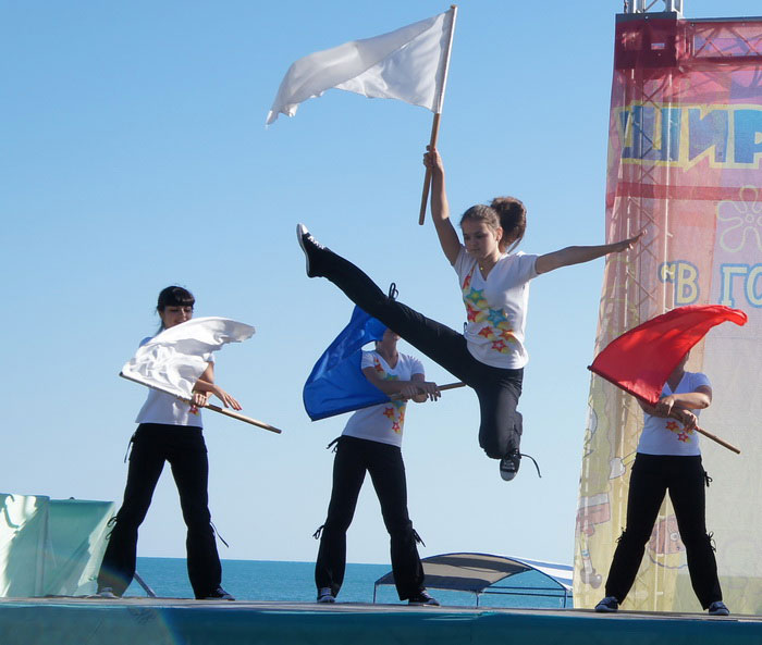 Открытие курортного сезона  в пос.Широкая Балка г.Новороссийска. Фото: Андрей Михайловский /Великая Эпоха (The Epoch Times)